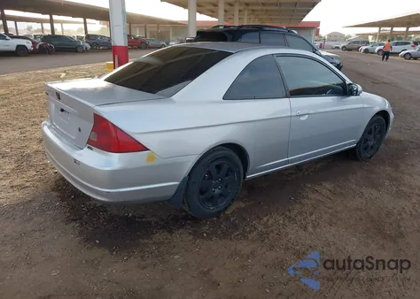2003 Honda Civic Ex из США, поврежденный, VIN 1HGEM229X3L084821